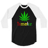 is smoke 3/4 Sleeve Shirt