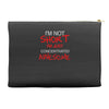 i'm not short awesome Accessory Pouches