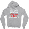 if it's not a love like roseanne &amp; dan i don't want it Zipper Hoodie