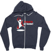 i tried it at home Zipper Hoodie