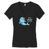 i'm a unicorn mermaid! Women's V-Neck T-Shirt