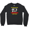 i'm here because you broke something Crewneck Sweatshirt