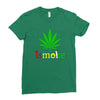 is smoke Ladies Fitted T-Shirt