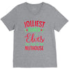 jolliest bunch of elves this side of the nuthouse V-Neck Tee