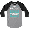 i'm a proud dad of a freaking awesome teacher. (yes she bought me this 3/4 Sleeve Shirt
