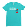 if you met my family you would understand Ladies Fitted T-Shirt