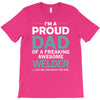 i'm a proud dad of freaking awesome welder T-Shirt