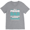 i'm a proud dad of a freaking awesome teacher. (yes she bought me this V-Neck Tee