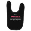 i'm a writer what's your superpower Baby Bibs