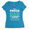 i'm a proud dad of a freaking awesome teacher. (yes she bought me this Women's Triblend Scoop T-shirt