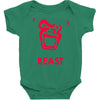 instinct attention gorilla beast Baby Bodysuit