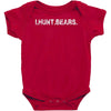 i.hunt.bears Baby Bodysuit