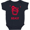 instinct attention gorilla beast Baby Bodysuit