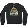 i'm a dance teacher, that means i'm creative cool passionate &amp; a littl Crewneck Sweatshirt