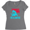 im a lawyer Women's Triblend Scoop T-shirt