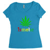 is smoke Women's Triblend Scoop T-shirt
