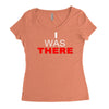 i was there Women's Triblend Scoop T-shirt