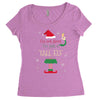 i'm not short i'm just a tall elf Women's Triblend Scoop T-shirt