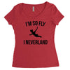 i'm so fly Women's Triblend Scoop T-shirt