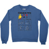ikea hero type s Crewneck Sweatshirt