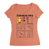 ikea hero type s Women's Triblend Scoop T-shirt