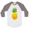 pineapple christmas tree 3/4 Sleeve Shirt