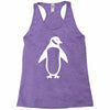 penguin funny Racerback Tank