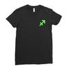 sagittarius pocket Ladies Fitted T-Shirt