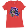 jester head Ladies Fitted T-Shirt