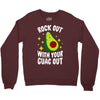 rock out with your guac out Crewneck Sweatshirt