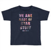 We Are Made of Star Stuff Toddler T-shirt