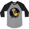 rebel cattack 3/4 Sleeve Shirt