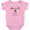 vitruvian robot Baby Bodysuit