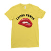 latina power bite Ladies Fitted T-Shirt