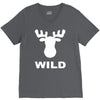 wild animal funny V-Neck Tee