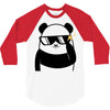 panda bear 3/4 Sleeve Shirt