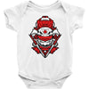 samurai red ranger Baby Onesie