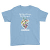 my body is a garden, not a graveyard black Youth Tee