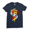 true love pizza 2 Ladies Fitted T-Shirt