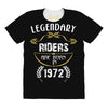 legendary riders are born in 1972 All Over Women's T-shirt
