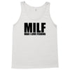 milf man i love fishing t shirt funny outdoors clever humor tee fisher Tank Top