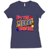 i'm the middle brother Ladies Fitted T-Shirt