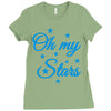 oh my stars adult Ladies Fitted T-Shirt