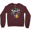skull biker Crewneck Sweatshirt