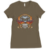 biker route 66, live the legend Ladies Fitted T-Shirt