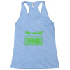 delorean trail Racerback Tank