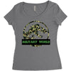 Military Morld T-Shirt Women's Triblend Scoop T-shirt