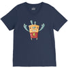 robo battery V-Neck Tee