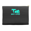 mac and cheese Accessory Pouches