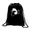 cheeky chimp Drawstring Bags